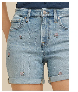 maurices jean shorts.