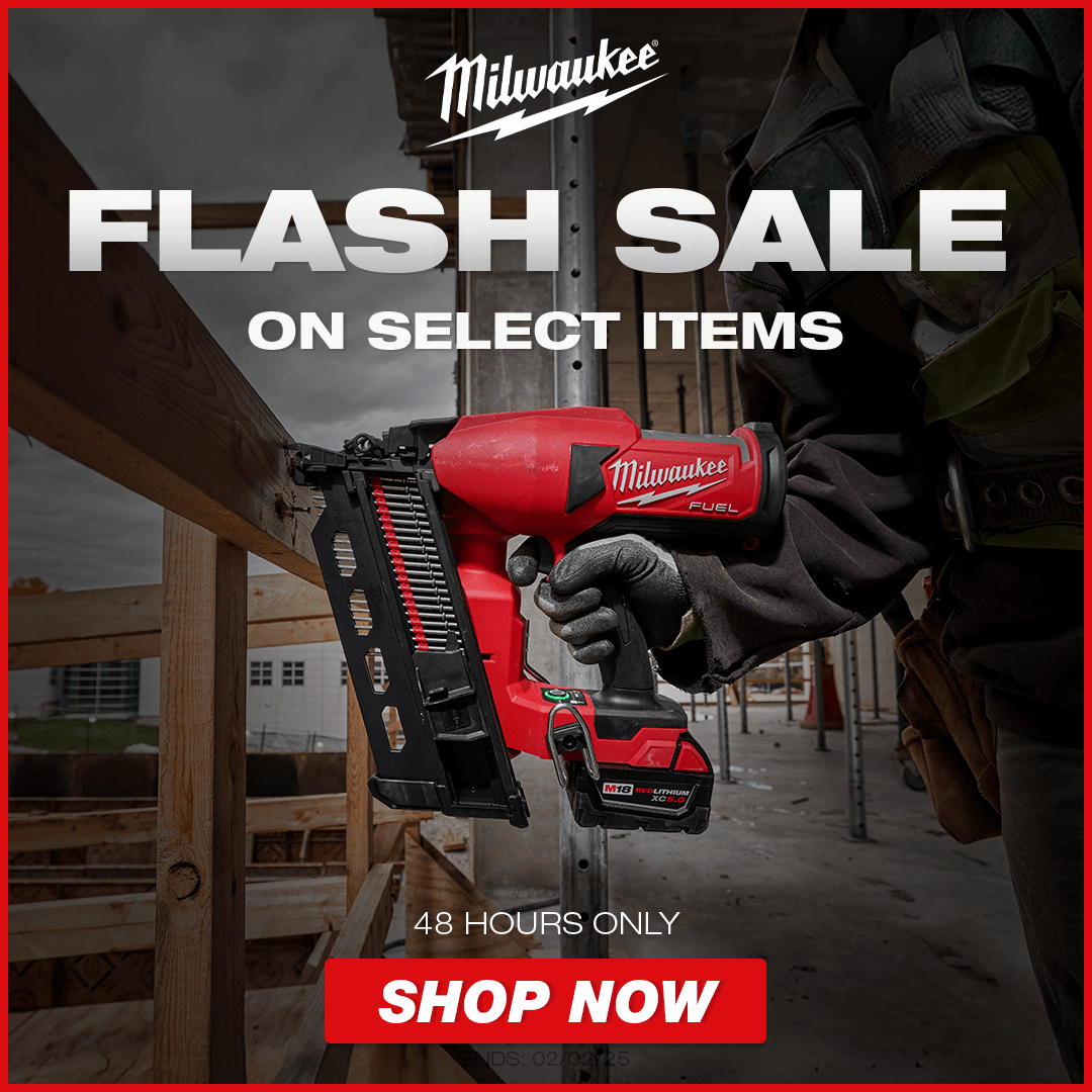 48Hrs Only - Milwaukee Flash Sale | Save On Select Items This Weekend Only!