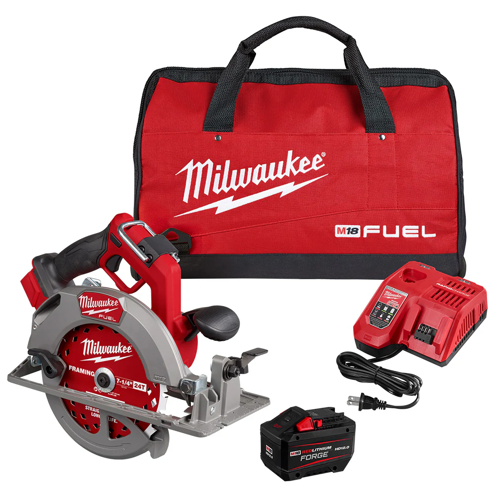 Image of Milwaukee 2834-21HD M18 FUEL 18V 7-1/4" Cordless Lithium-Ion Circular Saw Kit