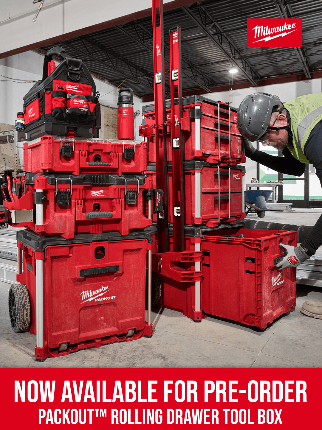 NEW Milwaukee PACKOUT™ Drawer | Protect and organize your tools like a pro. Pre-order today!