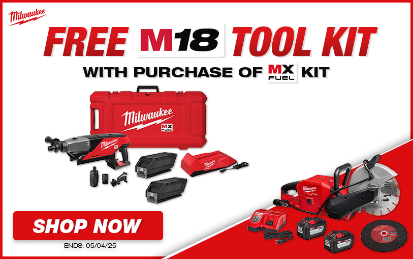 Free M18 Tool Kit With Purchase of MX Fuel Kit