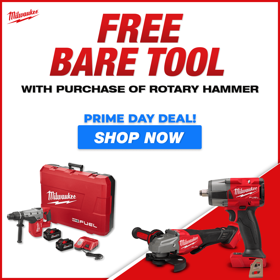 PRIME DAY SAVINGS | 48Hrs Onlly | Get A Free Battery or Bare Tool With Purchase of Select M18 Kit