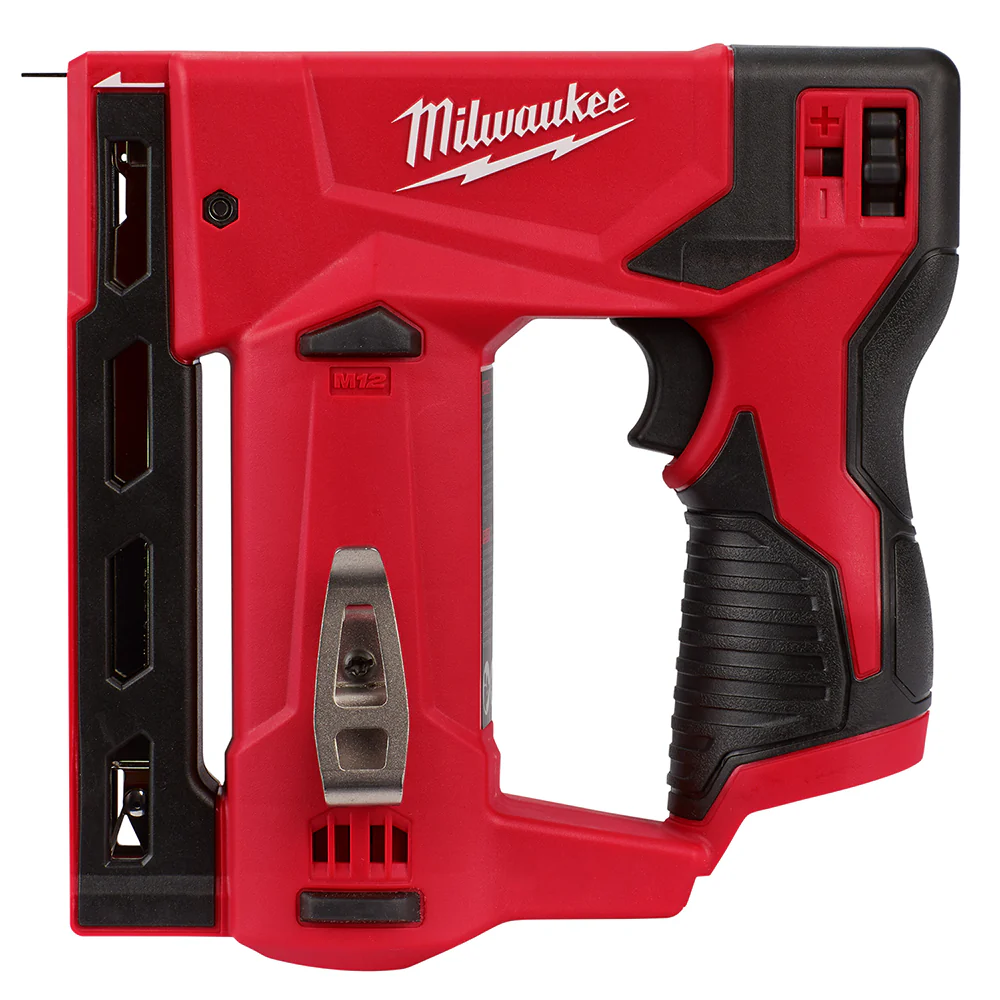 Image of Milwaukee 2447-20 M12 12V 3/8" Cordless Li-Ion Crown Stapler - Bare Tool
