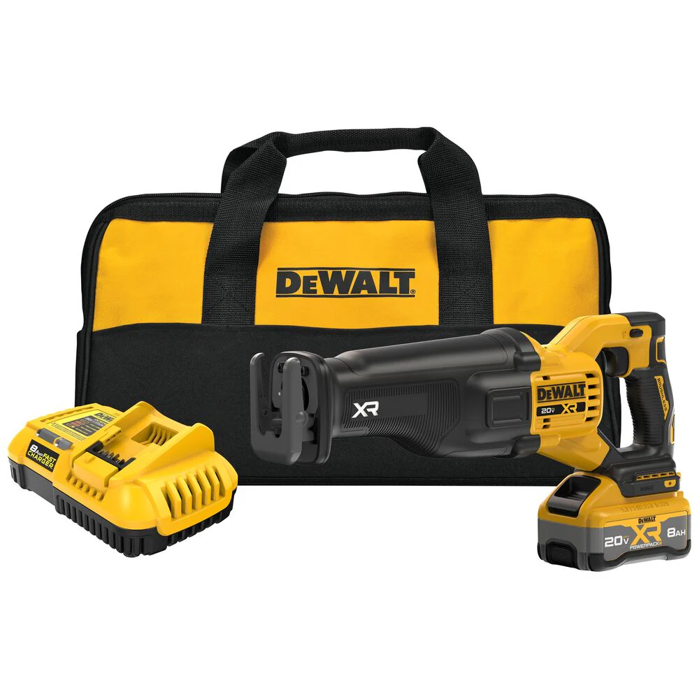 Image of Dewalt DCS384WW1 20V 4.5" - 5" MAX XR Brushless Cordless Reciprocating Saw Kit