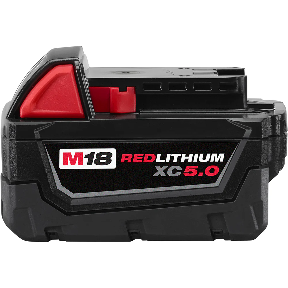 Image of Milwaukee 48-11-1850 M18 18V 5.0Ah REDLITHIUM XC Extended Capacity Battery