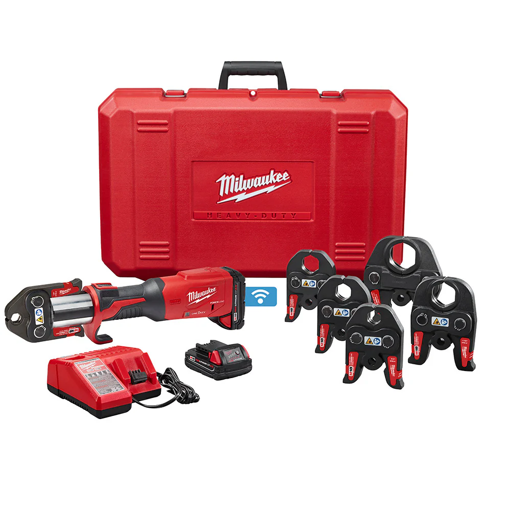 Image of Milwaukee 2922-22 M18 18V FORCE LOGIC Press Tool w/ ONE-KEY w/ 1/2"-2" CTS Jaws
