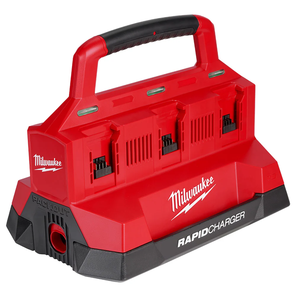 Image of Milwaukee 48-59-1809 M18 PACKOUT 18V Six Bay Rapid Charger w/ REDLINK