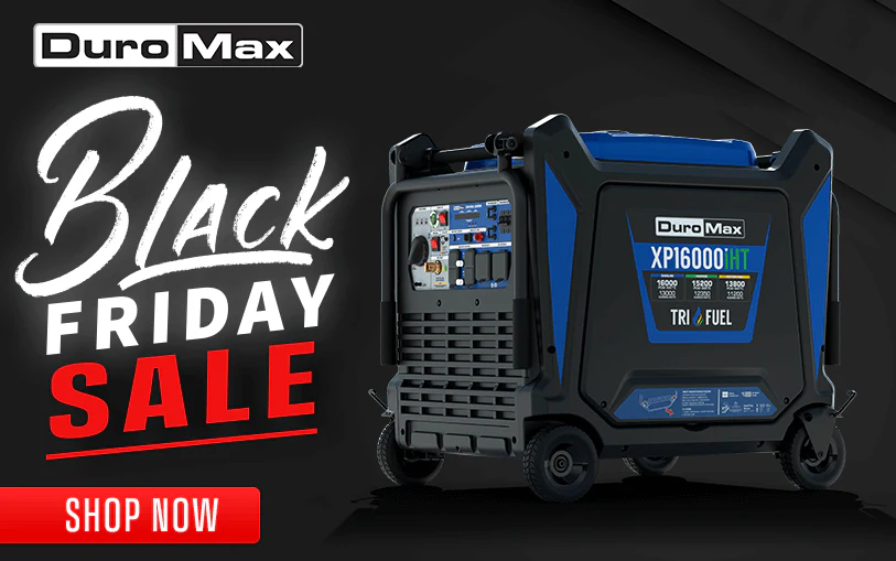 DuroMax Black Friday Sale | Save BIG On Reliable Home Power Backup