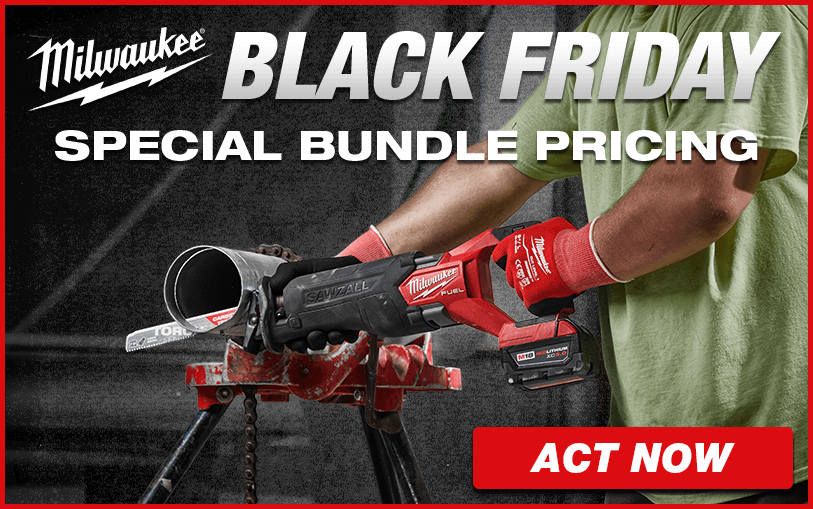 Milwaukee Black Friday | Special Bundle Pricing - Shop Now