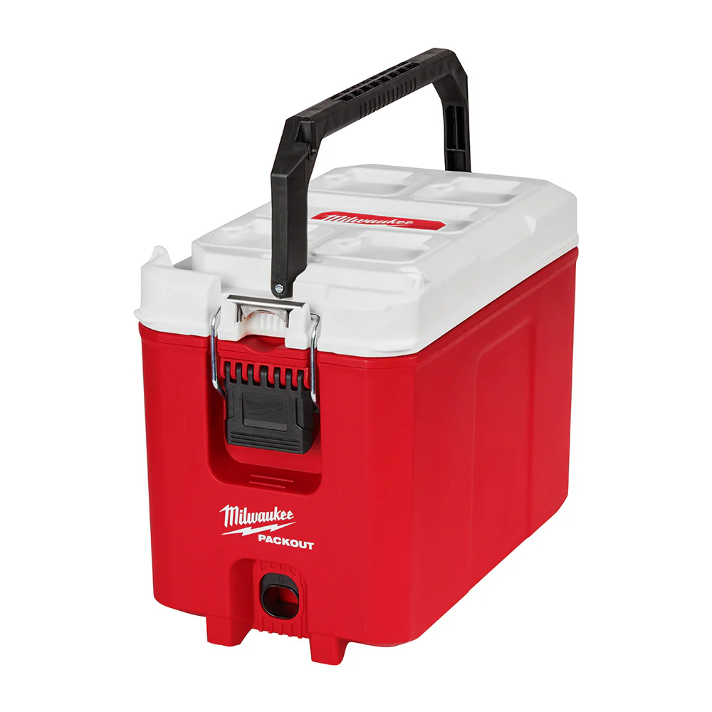 Image of Milwaukee 48-22-8460 PACKOUT 16 Quart Hard Sided Impact Resistant Compact Cooler