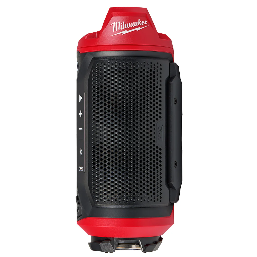 Image of Milwaukee 2955-20 M12 12V PACKOUT Cordless Bluetooth Jobsite Speaker - Bare Tool