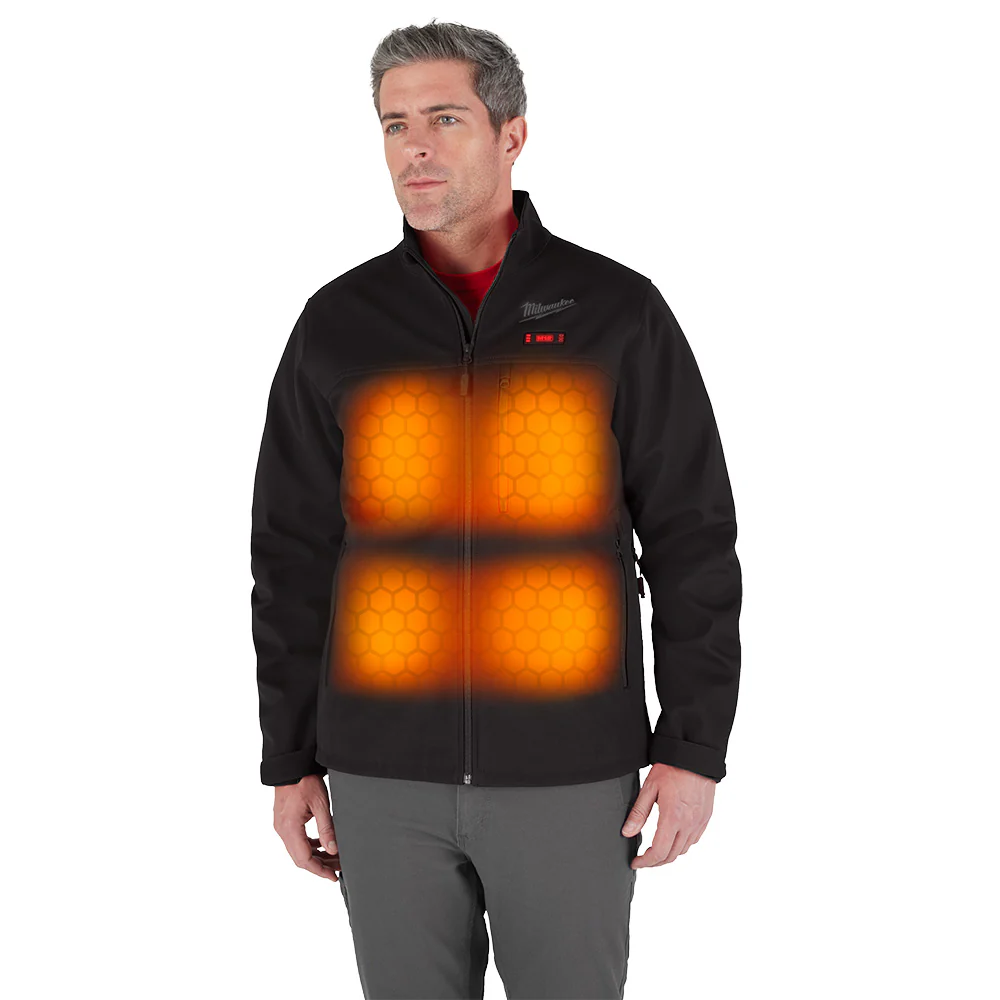 Image of Milwaukee M100B-20L M12 12V Durable Li-Ion Heated TOUGHSHELL Jacket - Bare Tool