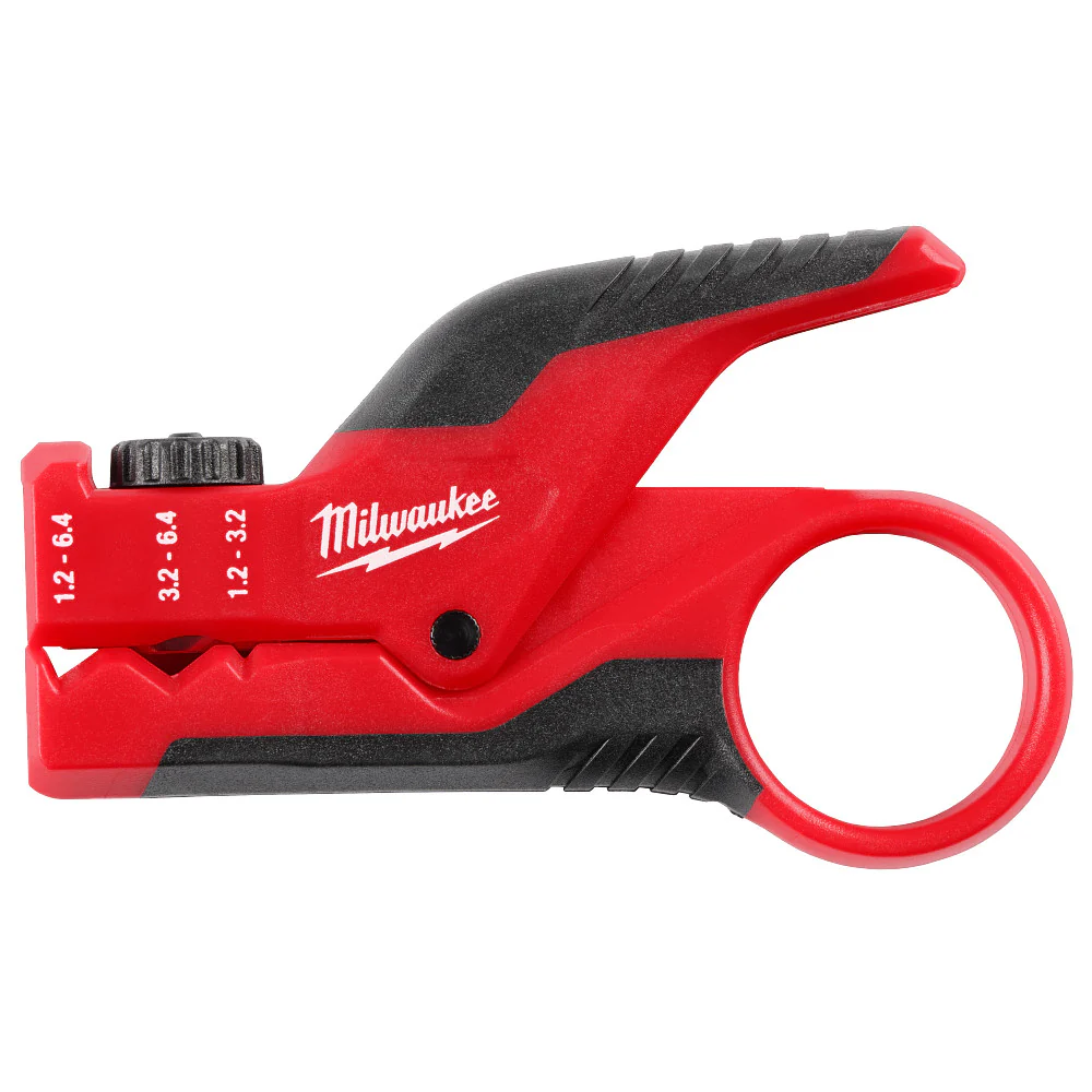 Image of Milwaukee 48-22-3014 Compact Ergonomic Buffer Tube Ringer and Slitter