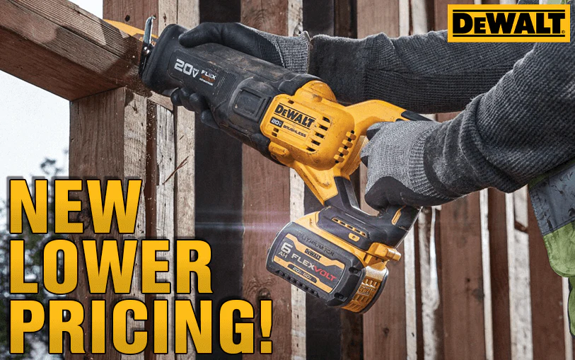 DeWALT New Lower Pricing