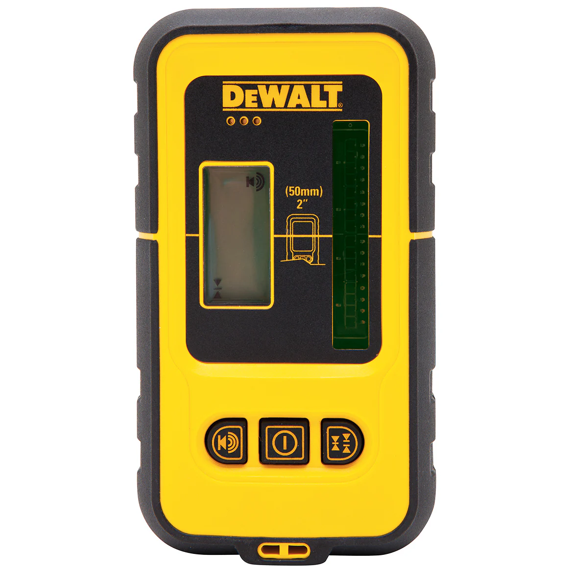 Image of DeWALT DW0892G 165-Foot Rear Back-Lit LCD Green Laser Line Detector