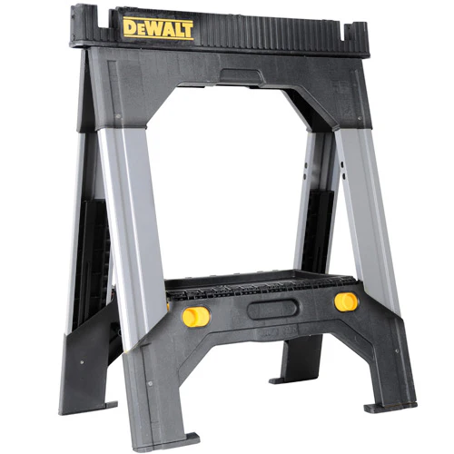 Image of DeWALT DWST11031 Saw Horse W/ Adjustable Steel Legs - 2500 Lb Capacity