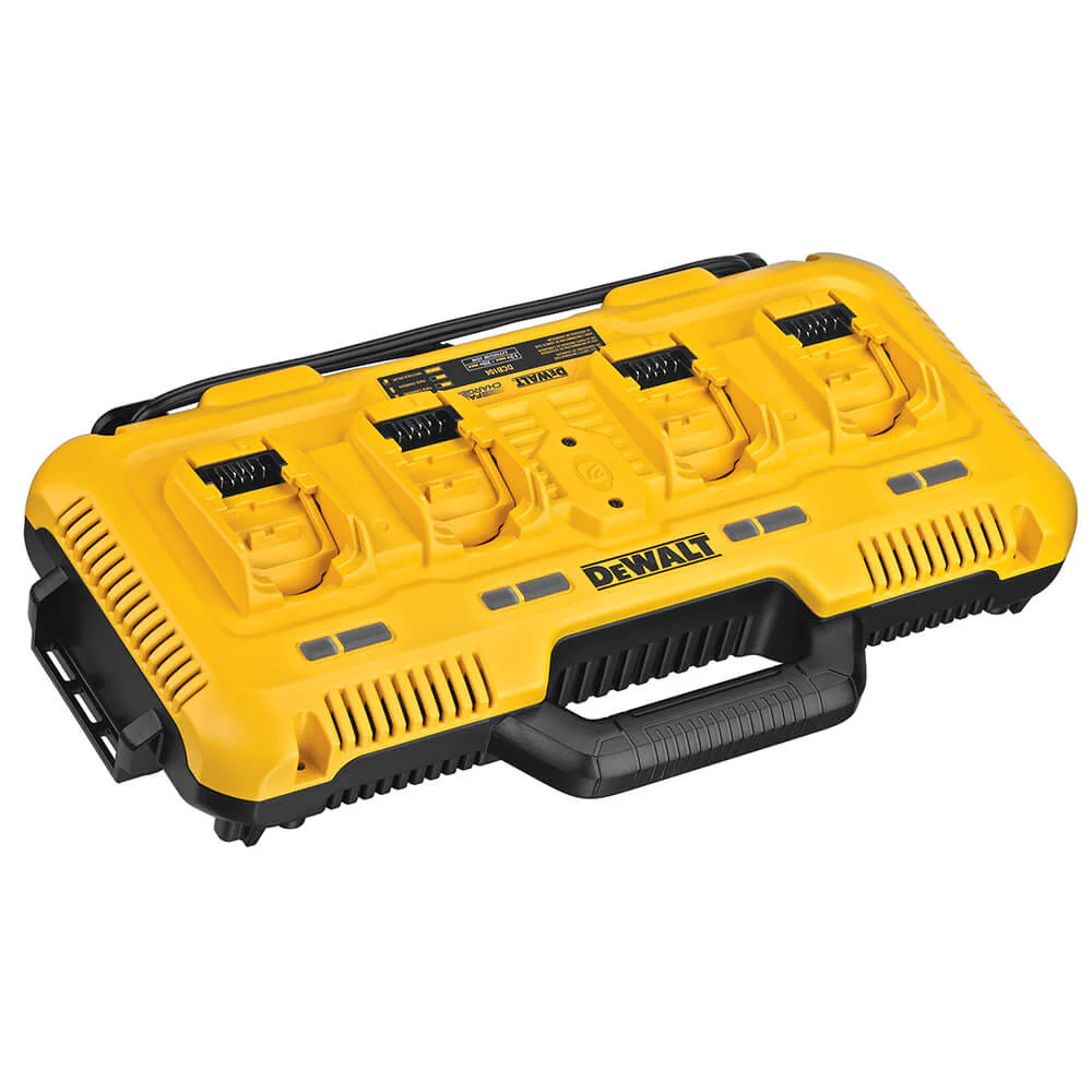 Image of DeWALT DCB104 4 Port Durable Multiport Recharging Simultaneous Fast Charger