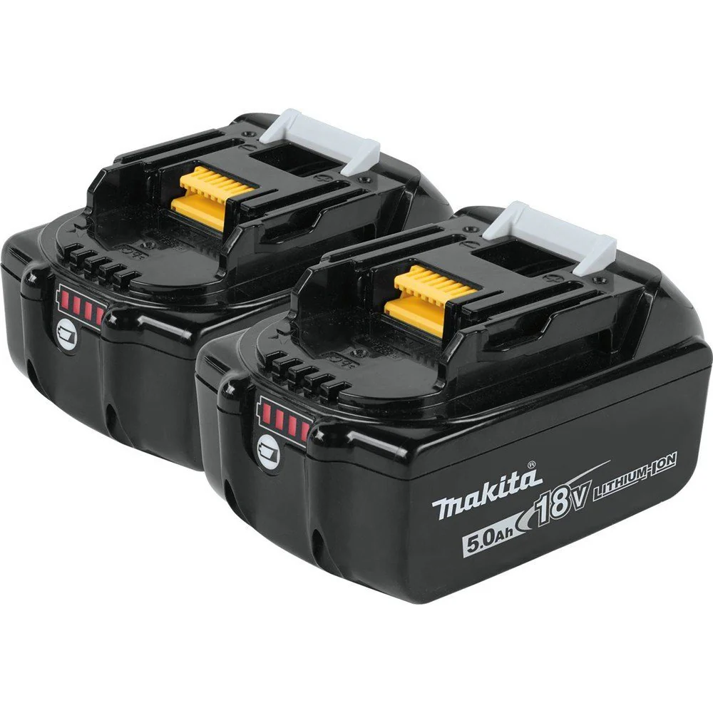 Image of Makita BL1850B-2  18-Volt 5.0Ah LXT L.E.D.  Lithium-Ion Charging Battery, 2-Pk