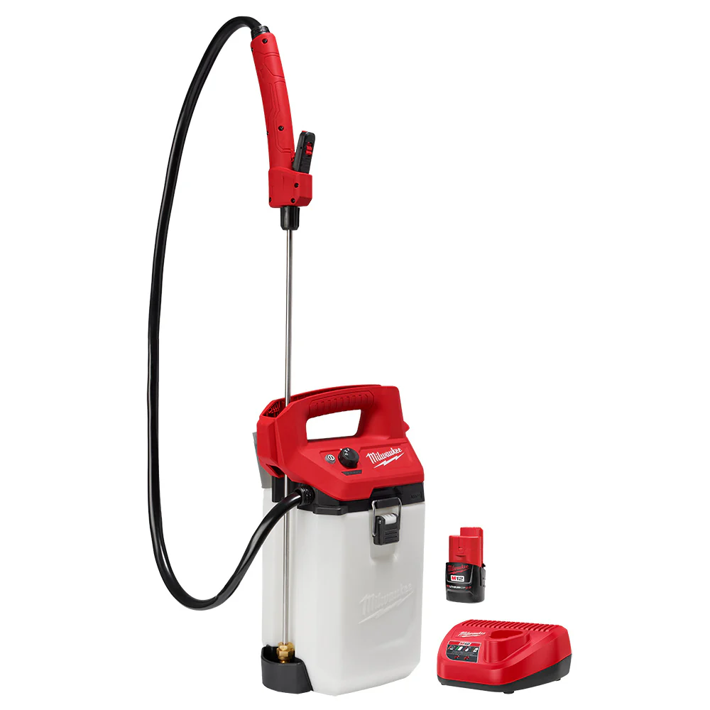 Image of Milwaukee 2528-21G2 12V M12 2 Gallon Handheld Sprayer Kit