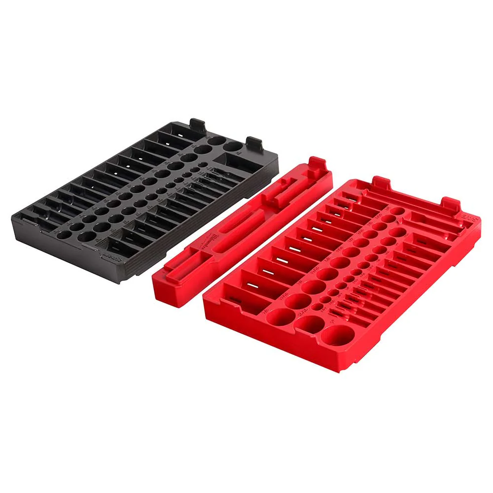 Image of Milwaukee 48-22-9486T 1/4"-3/8” Ratchet Socket Set Tray