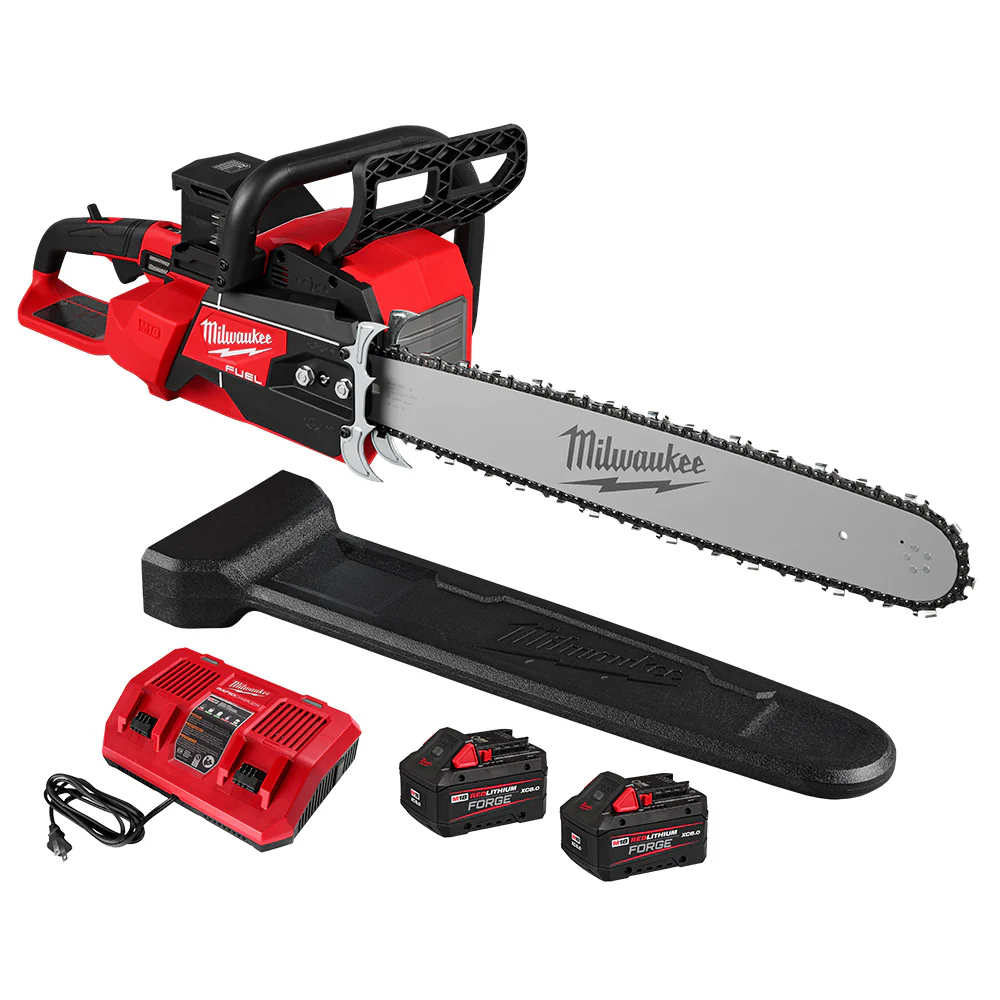 Image of Milwaukee 2827-22 M18 FUEL 18V 20" Dual Battery Chainsaw Kit