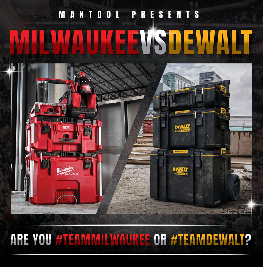 Milwaukee vs. DeWALT | Are You #TeamMilwaukee or #TeamDeWALT?