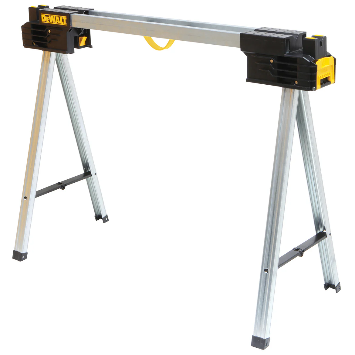 Image of DeWALT DWST11155 Durable Metal Folding V-Groove Stand Sawhorse