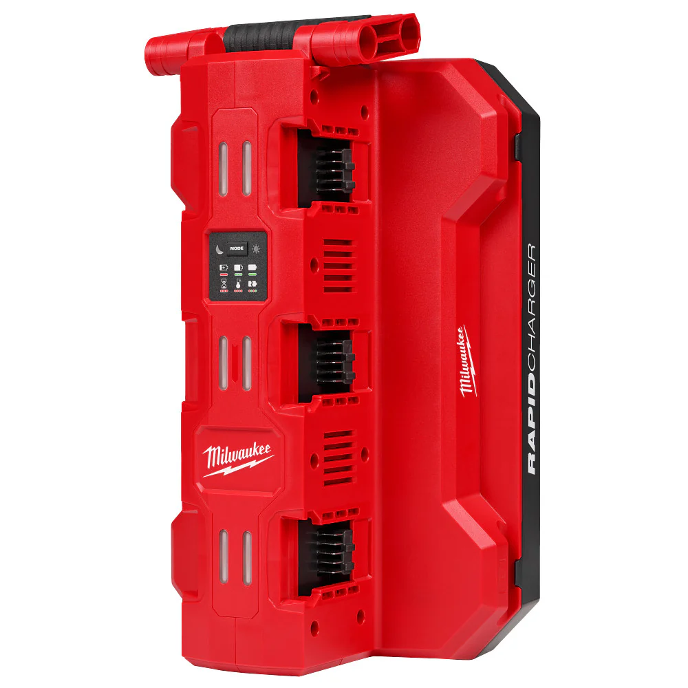 Image of Milwaukee 48-59-1817 M18 18V Six Bay Daisy Chain Rapid Charger