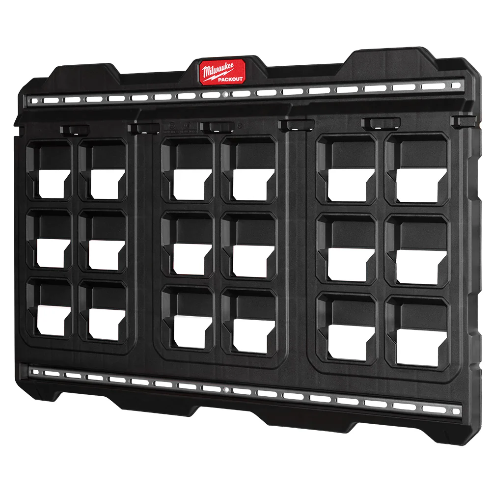 Image of Milwaukee 48-22-8497 PACKOUT Large Wall Plate w/ Metal Mounting Tracks