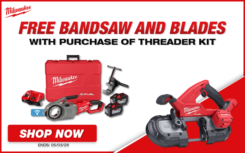 FINAL WEEK: Free Bandsaw And Blades With Purchase of Threader Kit