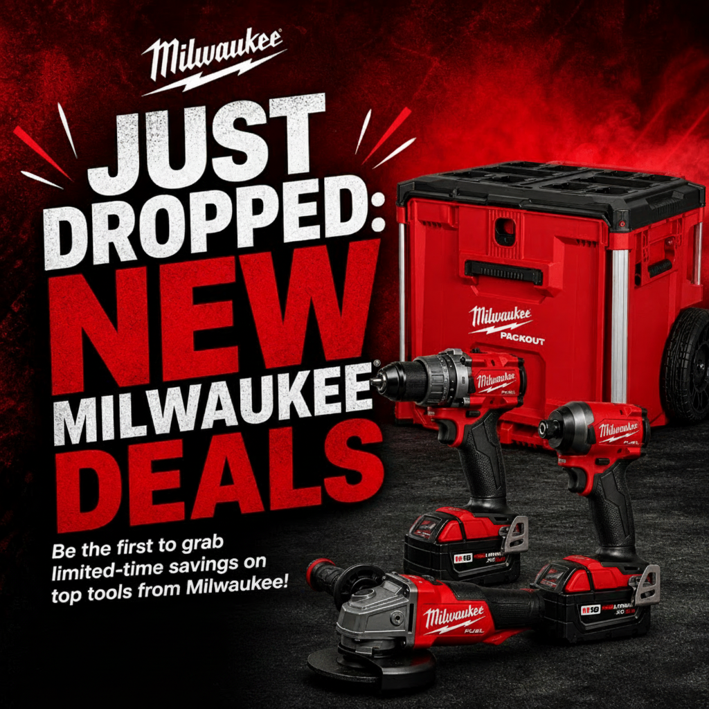 Subject: Just Dropped: New Milwaukee Deals :new: Preview: Be the first to grab limited-time savings on top tools from Milwaukee!