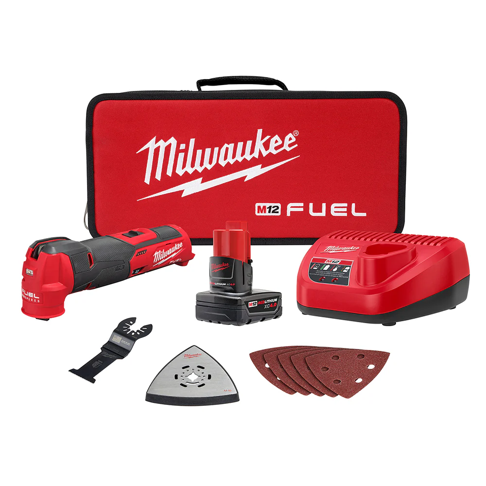 Image of Milwaukee 2526-21XC M12 FUEL 12V Brushless Cordless Oscillating Multi-Tool Kit
