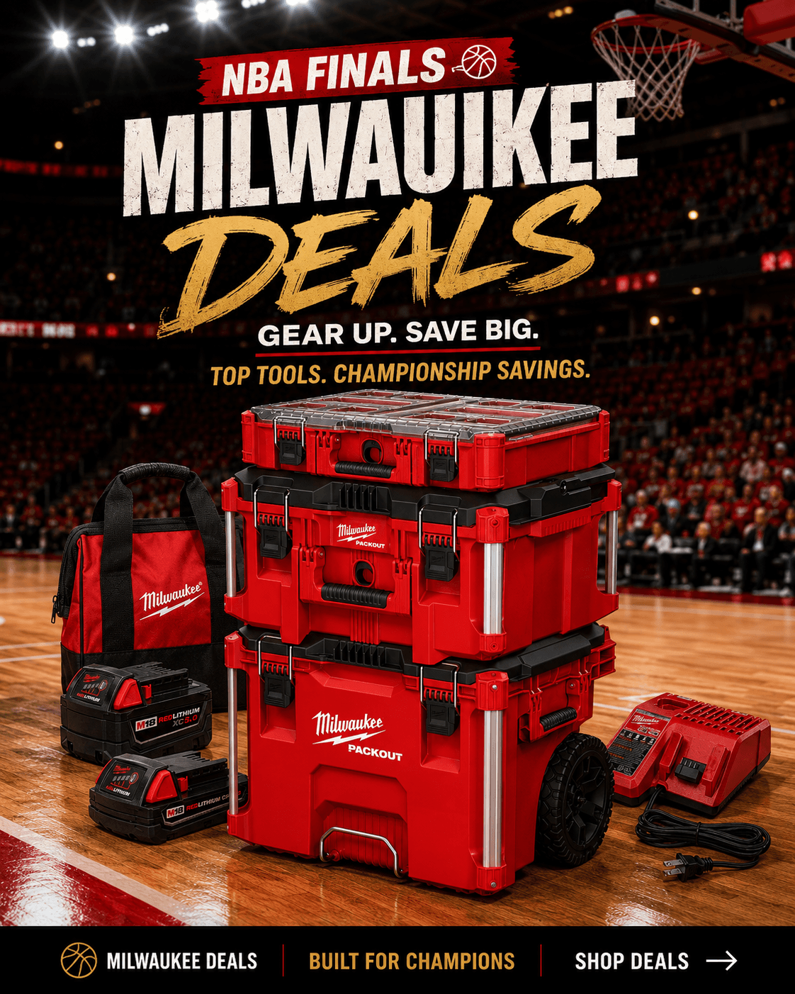 Subject: Milwaukee Deals - Gear Up & Save BIG :basketball::trophy: Preview: Shop Top Tools. Championship Savings.