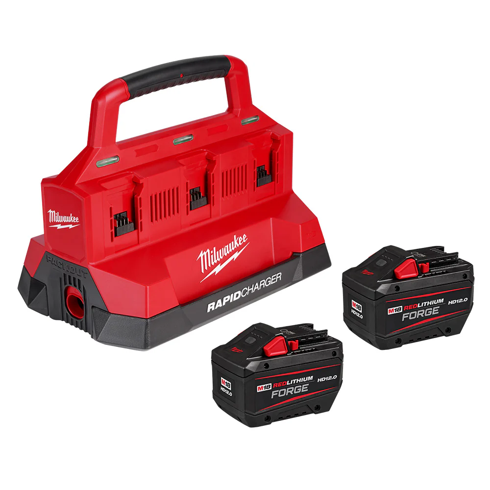 Image of Milwaukee 48-59-1842F M18 REDLITHIUM FORGE HD12.0 Dual Battery Starter Kit
