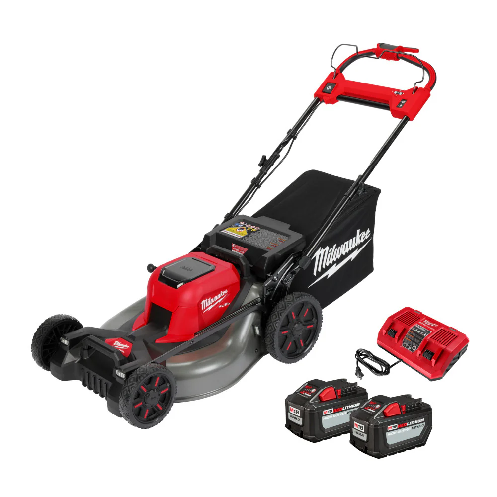 Image of Milwaukee 2823-22HD M18 FUEL 21" Self-Propelled Cordless Lawnmower Mower Kit