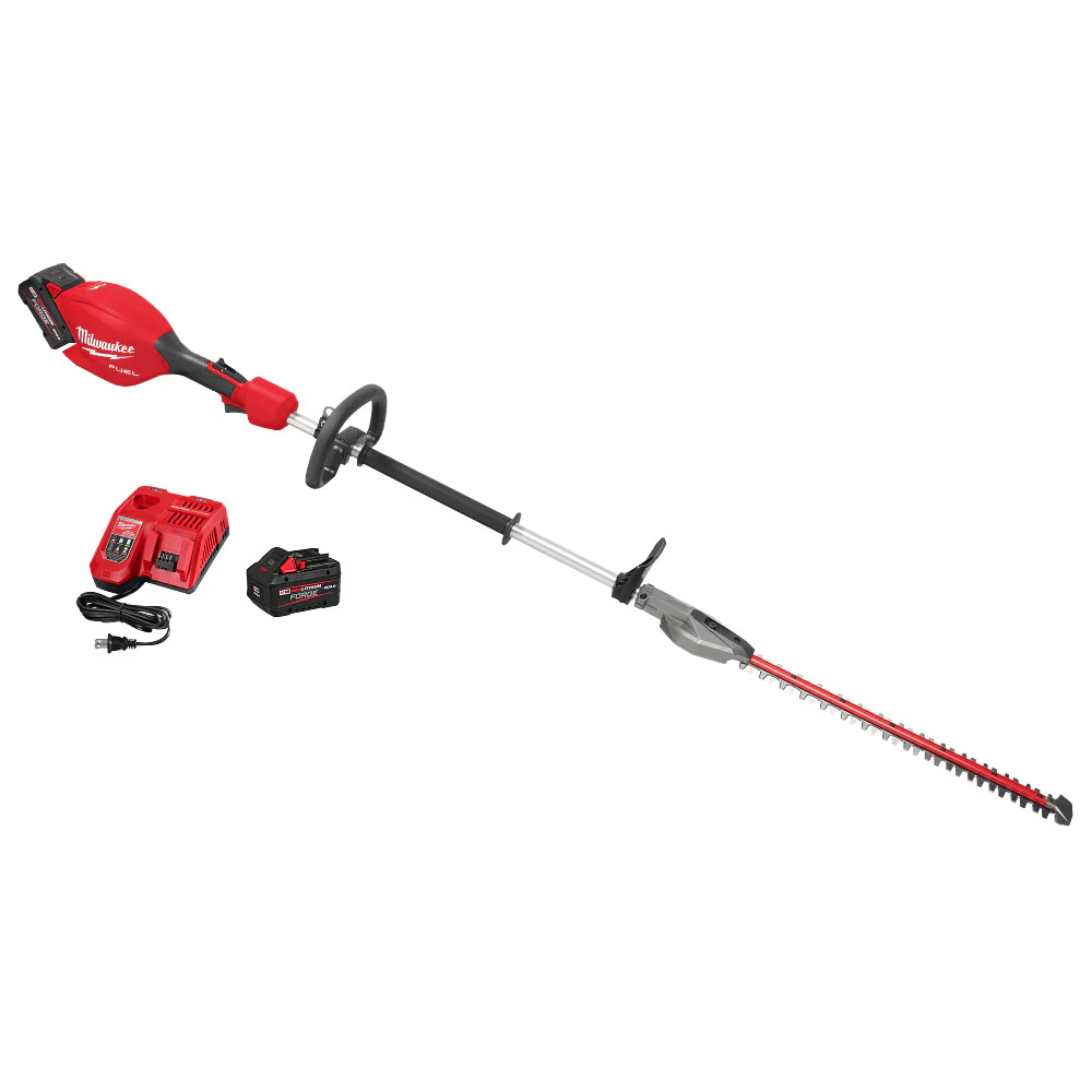 Image of Milwaukee 3043-21 M18 FUEL 18V Cordless Li-Ion Short Pole Hedge Trimmer Kit