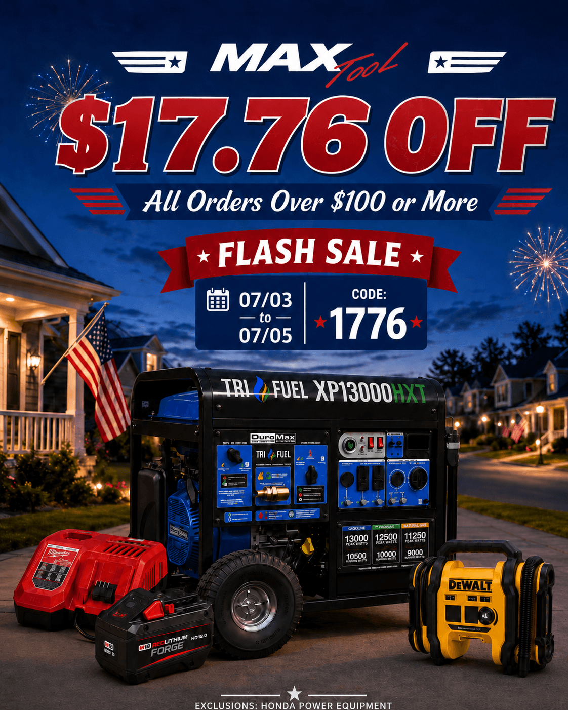 Subject: Declare Your Savings: $17.76 OFF :firecracker: Preview: The Freedom to Save Starts When You Use Code: 1776