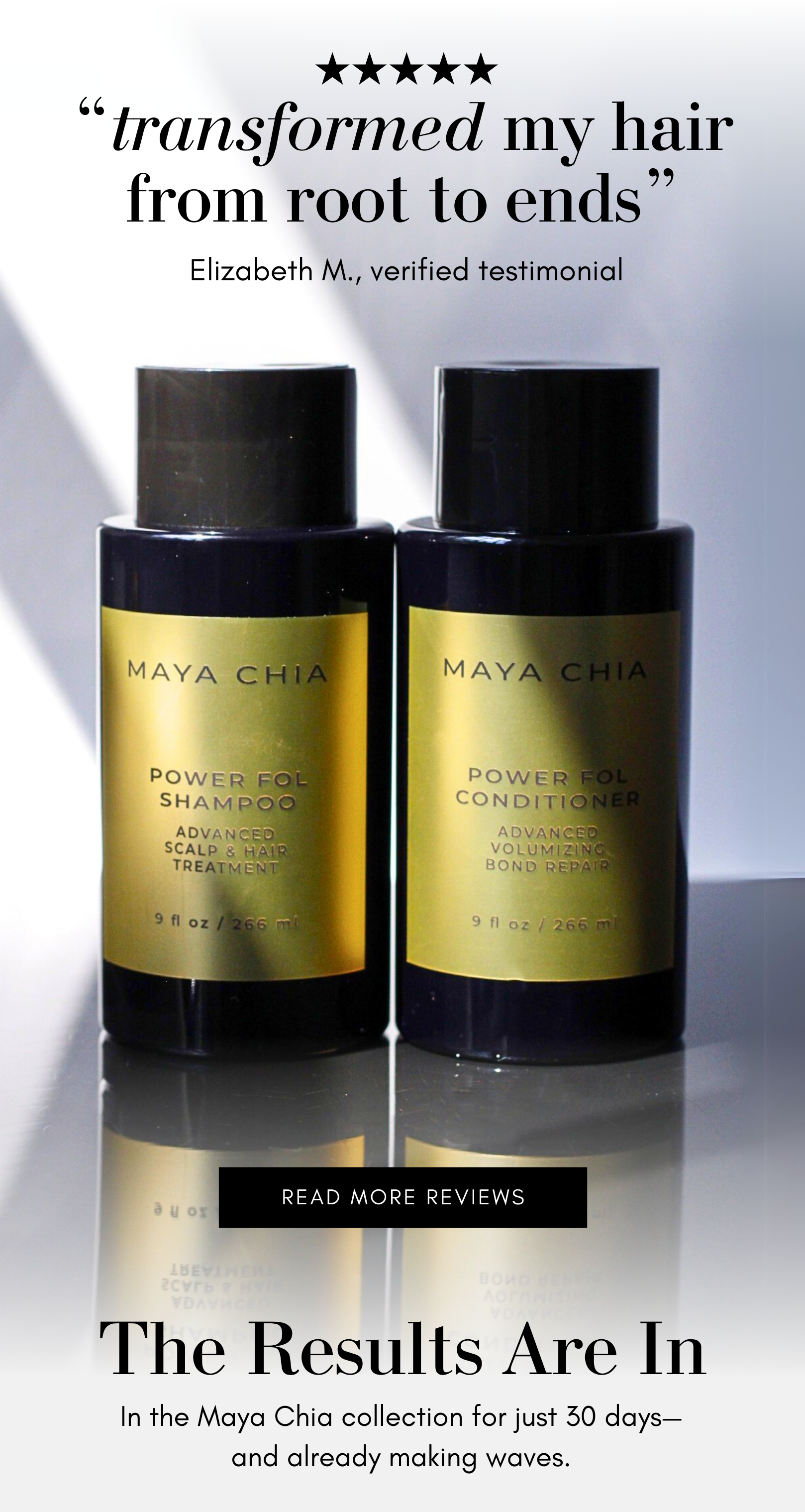 Read More Reviews About Power Fol Shampoo and Conditioner