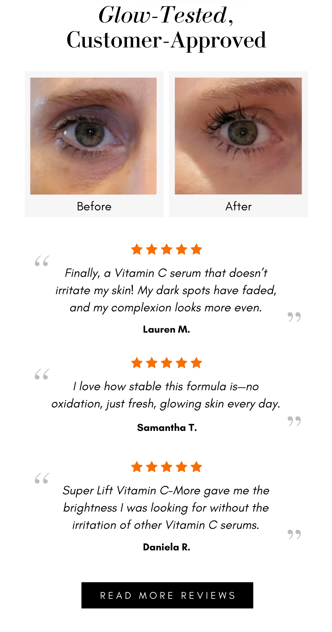 Customer Testimonials for Super Lift