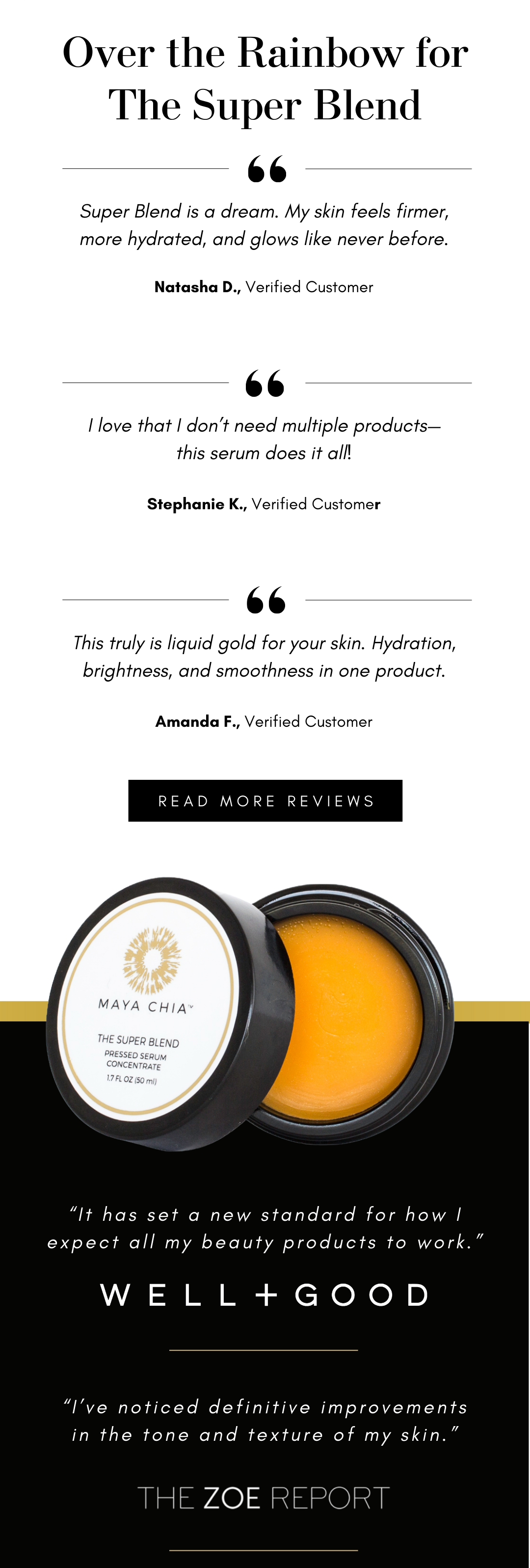 Verified Reviews