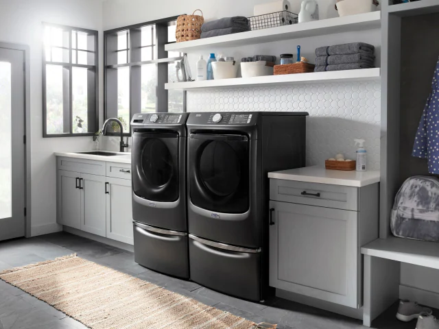 Washer and dryer