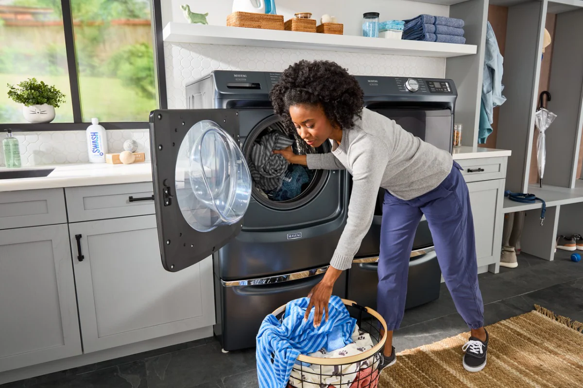 Washer and dryer