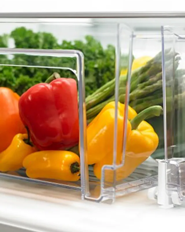 Vegetables in fridge
