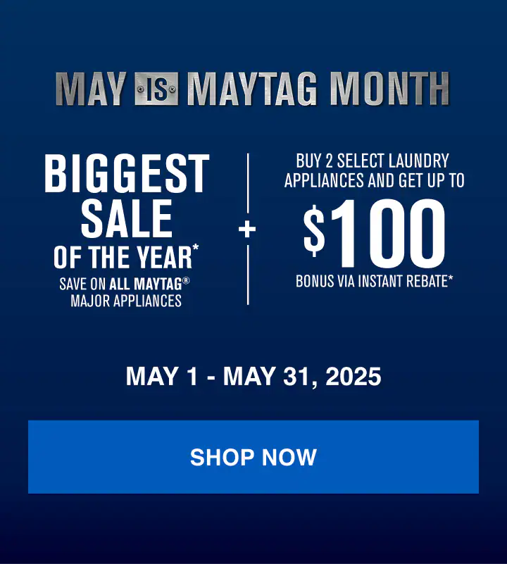 May is Maytag Month