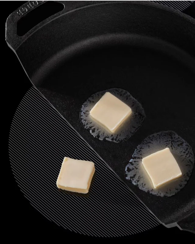 Melting butter