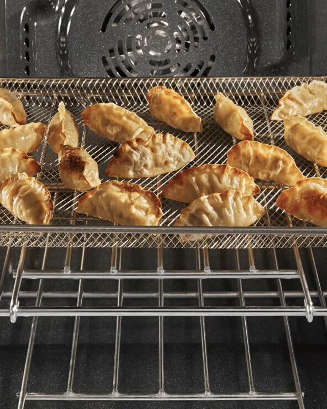 Dumplings in an air fryer