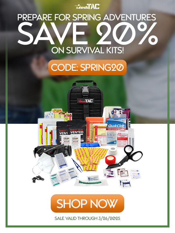 20% off survival kits with code: SPRING20