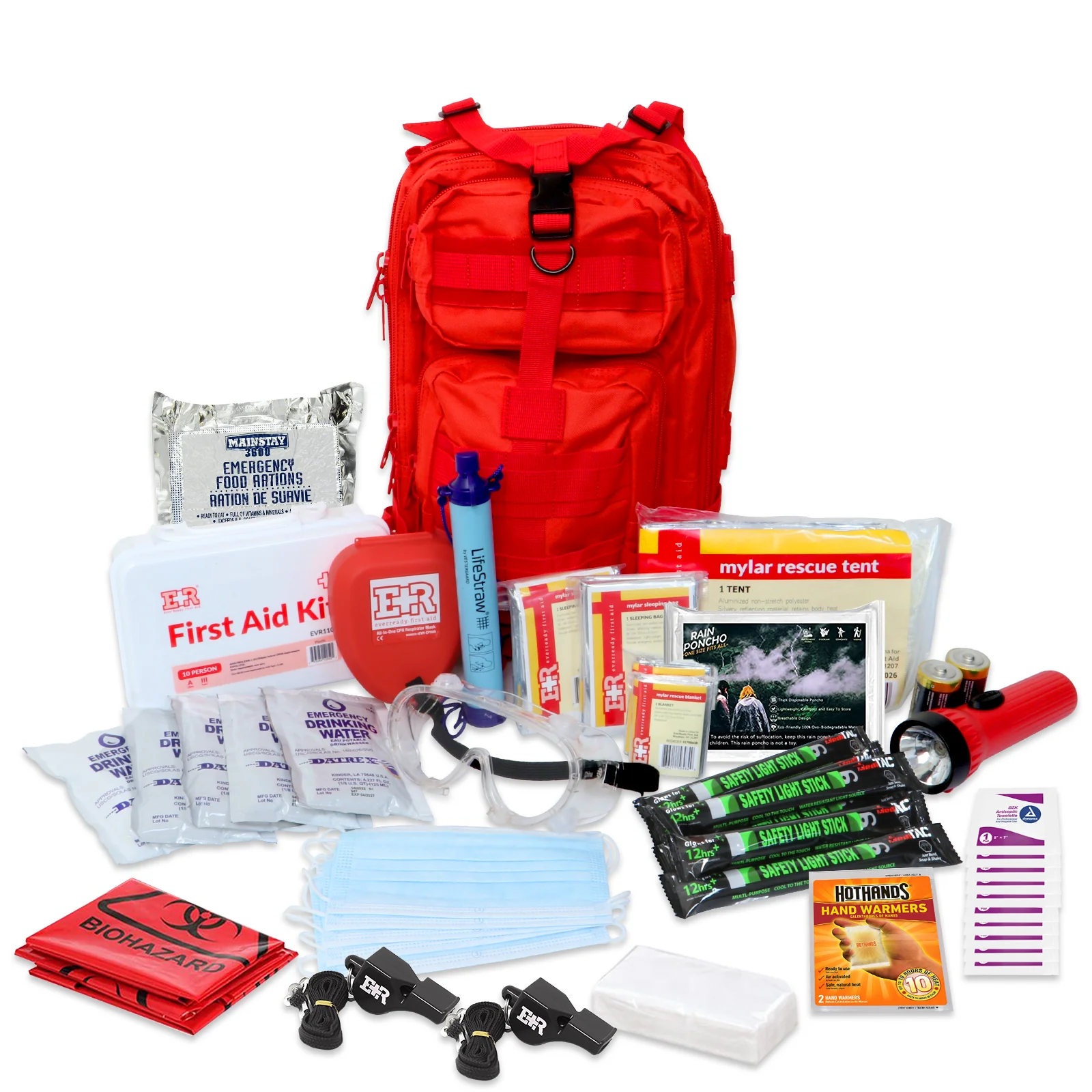 Image of Ever Ready First Aid Rucksack Disaster Relief Kit