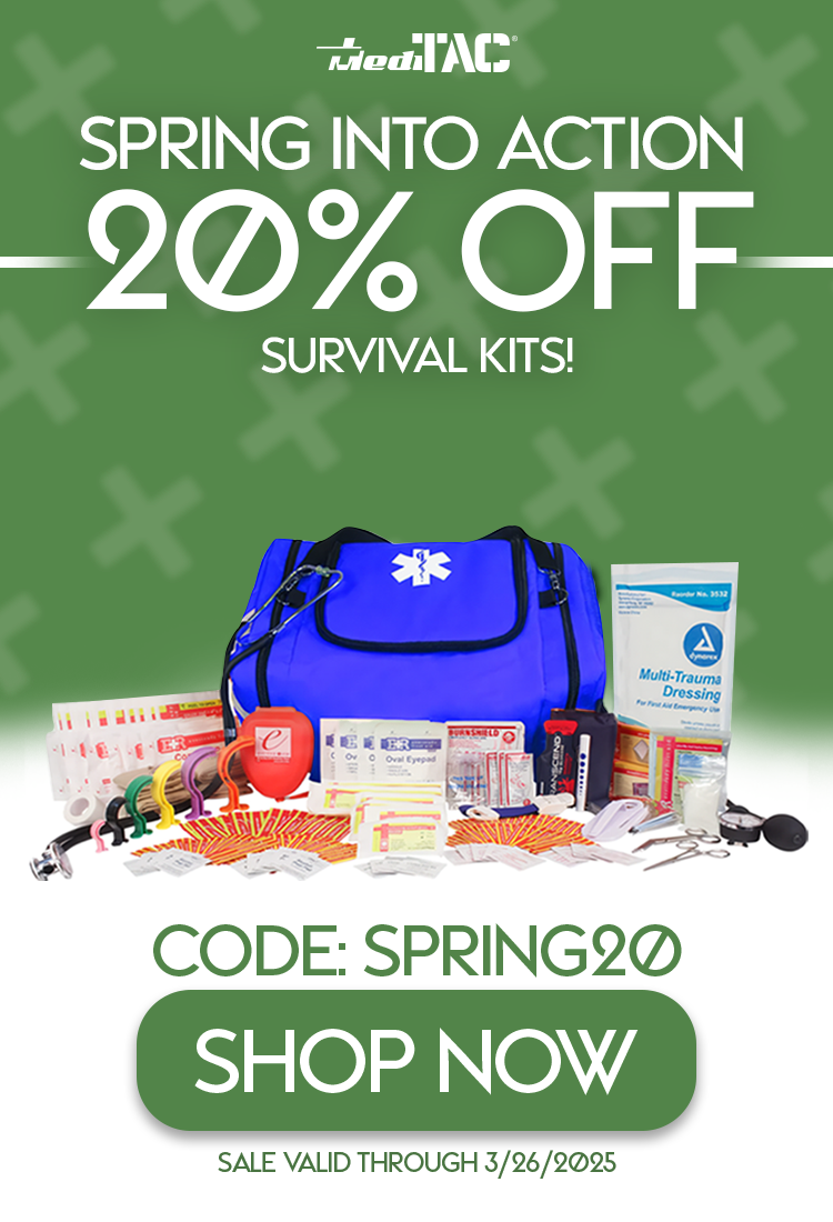 20% off survival kits with code: SPRING20