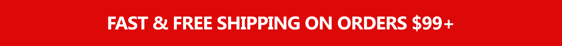 FAST & FREE SHIPPING ON ORDERS $125+